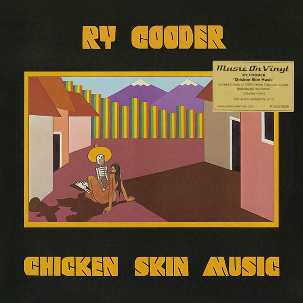 RY COODER LP Chicken Skin Music (Yellow Coloured Numbered Vinyl)