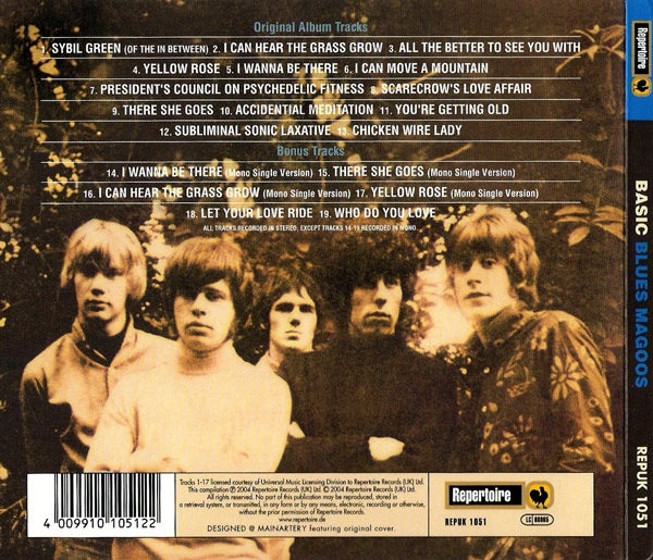 THE BLUES MAGOOS CD Basic + Bonus Tracks