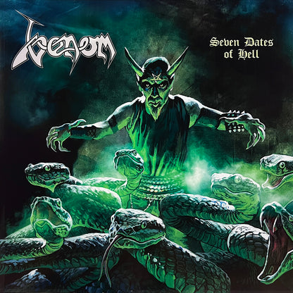 VENOM 2xLP Seven Dates Of Hell (Green Army Coloured Vinyls)