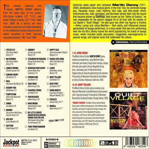 MARTIN DENNY CD Afro-Desia / Quiet Village
