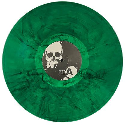 IRON MAIDEN LP Long Beach '81 (Smoke Dark Green Coloured Vinyl)