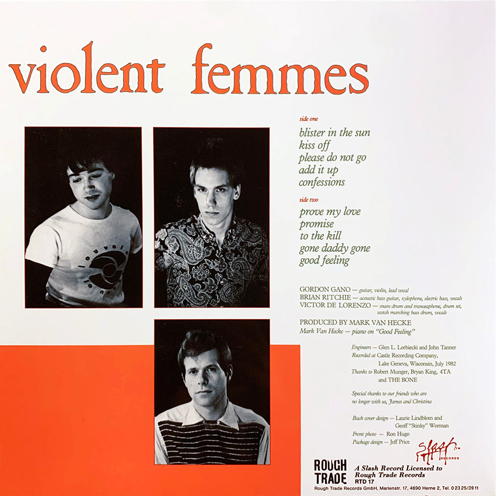 VIOLENT FEMMES LP Violent Femmes (180 Gram Heavyweight Vinyl)