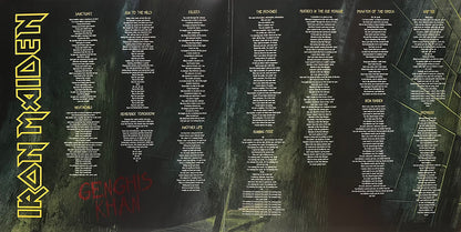 IRON MAIDEN 2xLP Genghis Khan Tour (Lime Coloured Vinyls)
