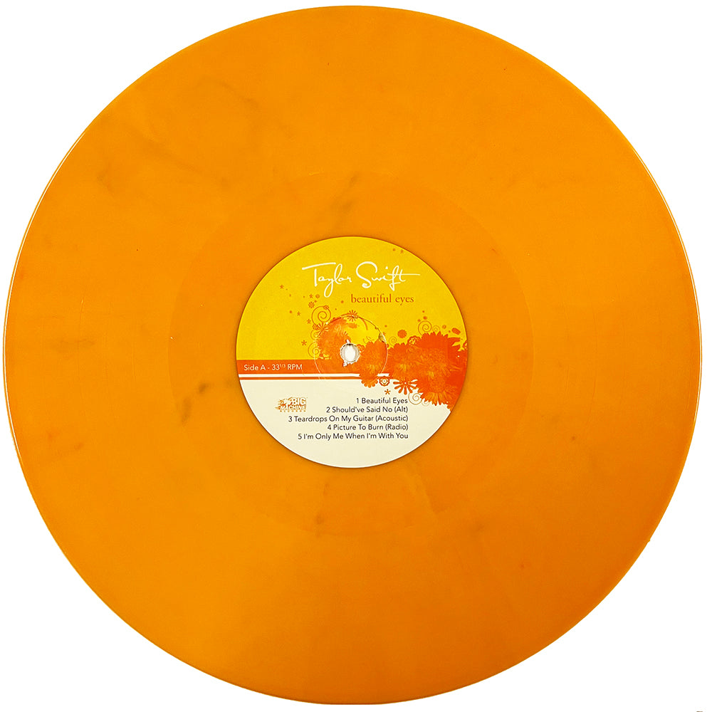 TAYLOR SWIFT LP Beautiful Eyes (Orange Coloured Vinyl)