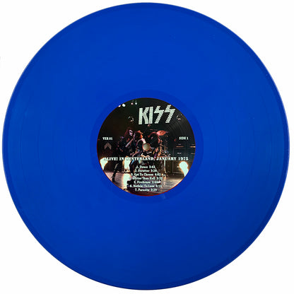 KISS LP Alive! In Winterland, January 1975 (Blue Coloured Vinyl)