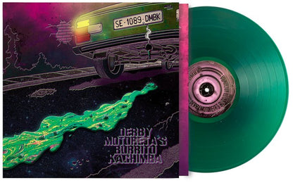 DERBY MOTORETA'S BURRITO KACHIMBA LP DMBK (Translucid Green Coloured Vinyl)