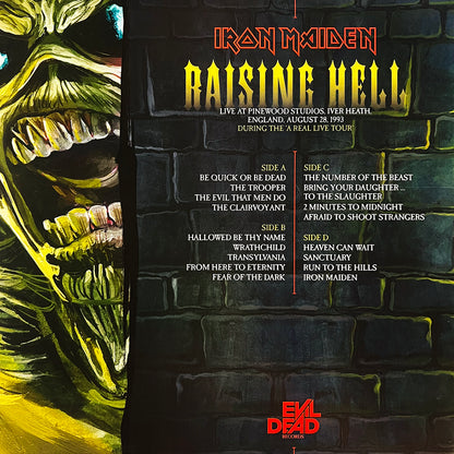 IRON MAIDEN 2xLP Raising Hell (Splatter Coloured Vinyls)