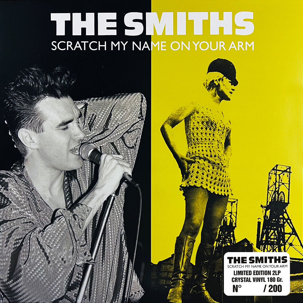 THE SMITHS 2xLP Scratch My Name On Your Arm (Crystal Colour Vinyl) PROMO EDITION