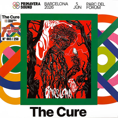 THE CURE 3xLP Primavera Sound Barcelona 2026 (Red Coloured Vinyls) 250 Copies