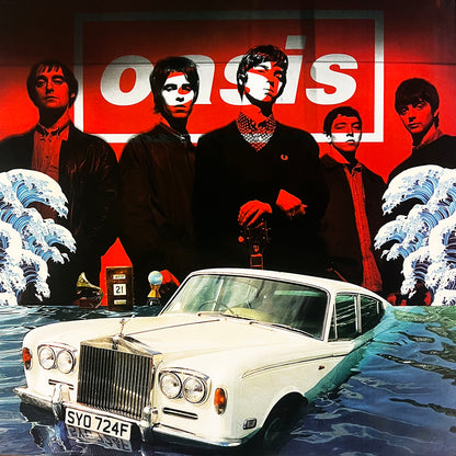 OASIS 2xLP Destination Budokan (Green & Yellow Coloured) 320 Numbered Copies