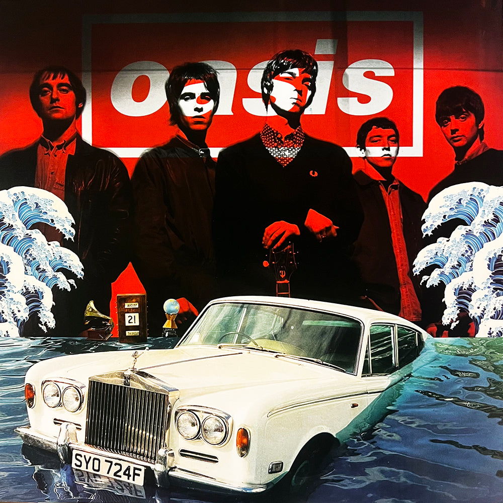 OASIS 2xLP Destination Budokan (Purple & Yellow Coloured) 320 Numbered Copies