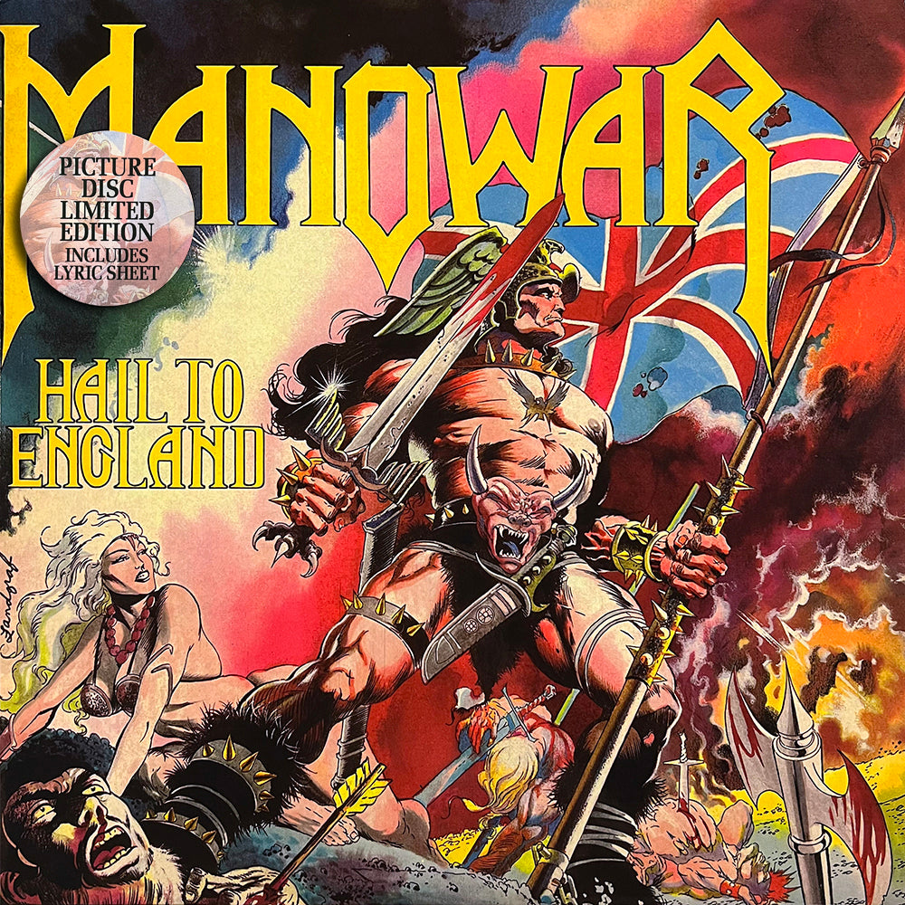 MANOWAR LP Hail To England (Picture Disc with Cover and Insert)