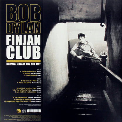 BOB DYLAN 2xLP Finjan Club Montreal Canada 1962