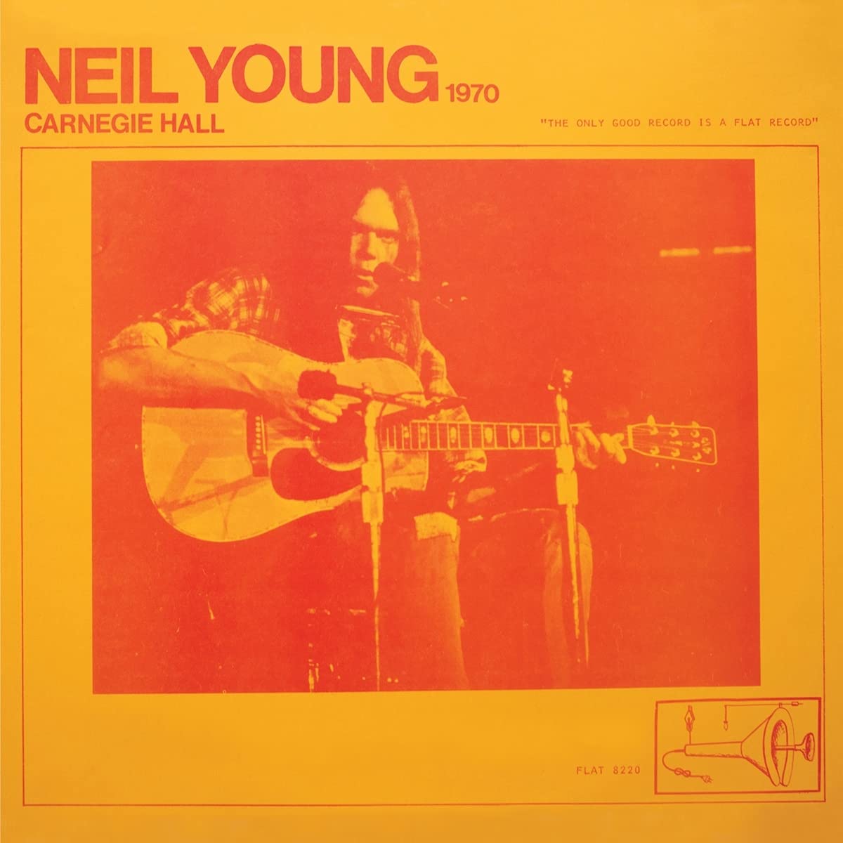 NEIL YOUNG 2xLP Carnegie Hall 1970