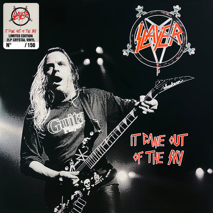 SLAYER 2xLP It Came Out Of The Sky (Crystal Coloured Vinyl) PROMO EDITION