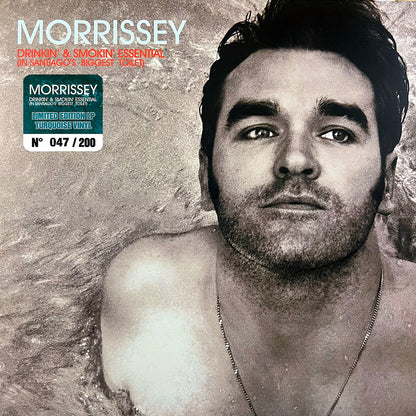 MORRISSEY LP Drinking & Smoking Essential (Turquoise Coloured 200 Copies)