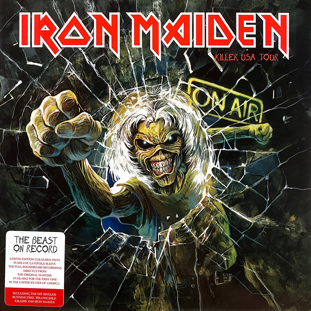 IRON MAIDEN 2xLP Killer USA Tour (Yellow Lime Coloured Vinyls)