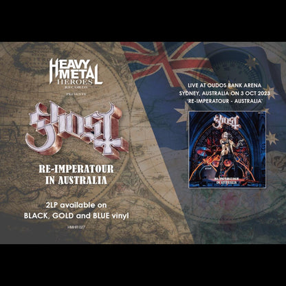 GHOST 2xLP Re-imperatour in Australia (Gold Coloured Vinyls) + Poster