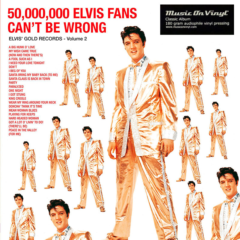 ELVIS PRESLEY LP 50,000,000 Elvis Fans Can't Be Wrong