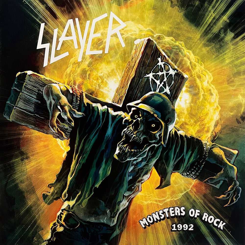 SLAYER LP Monsters Of Rock 1992 (Yellow Coloured Vinyl)