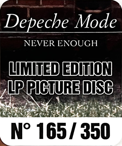 DEPECHE MODE LP Never Enough (Picture Disc 350 Numbered Copies)