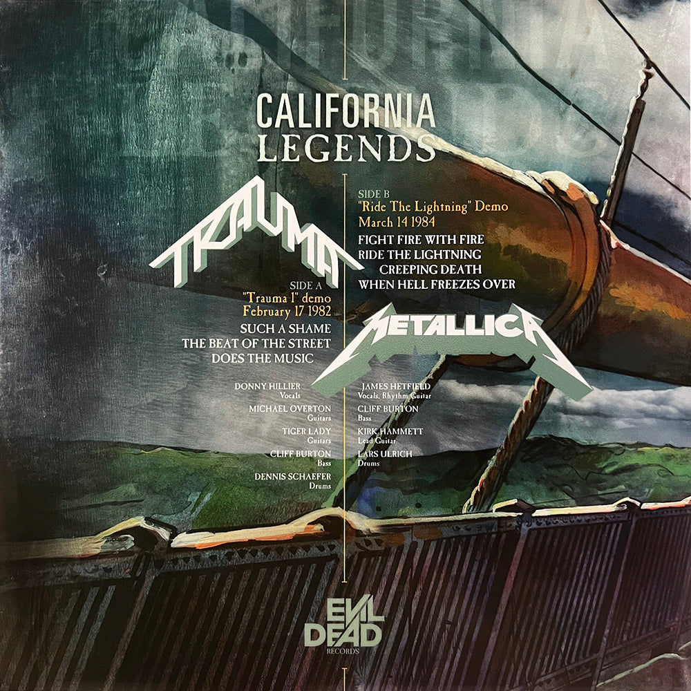 TRAUMA / METALLICA LP California Legends (Black Vinyl)