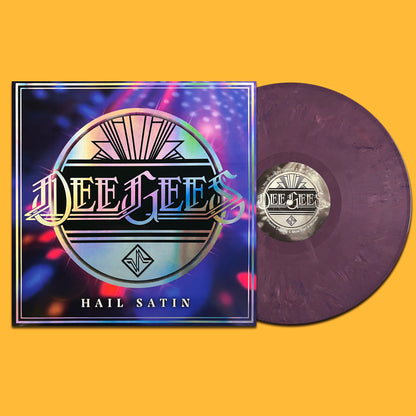 FOO FIGHTERS LP DEE GEES Hail Satin (Purple Marbled Coloured Vinyl)