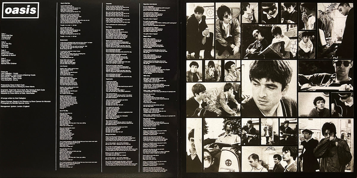 OASIS 2xLP Definitely Maybe (Gatefold Cover)