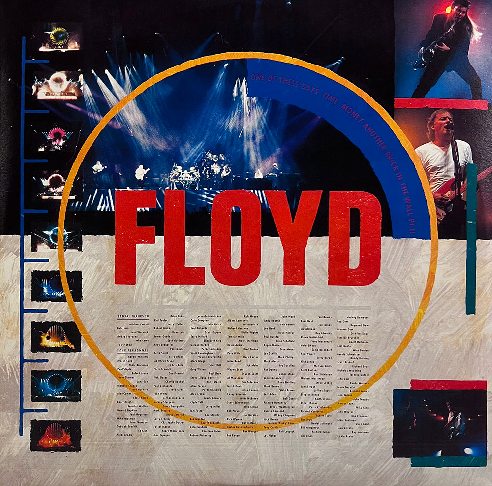 PINK FLOYD 2xLP Delicate Sound of Thunder (Orange Multicoloured Vinyl)