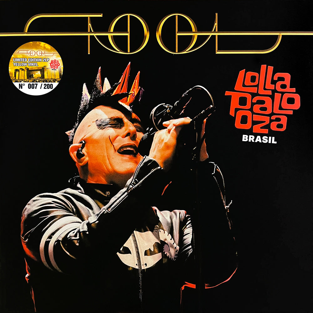 TOOL 2xLP Lollapalooza Brasil (Yellow Coloured Vinyls) 200 Numbered Copies
