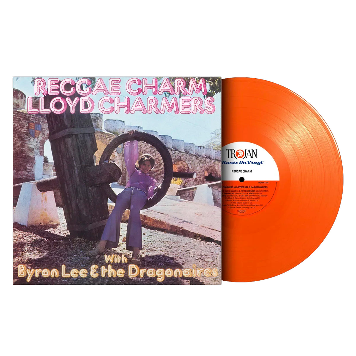 LLOYD CHARMERS LP Reggae Charm (Orange Colour) Music On Vinyl