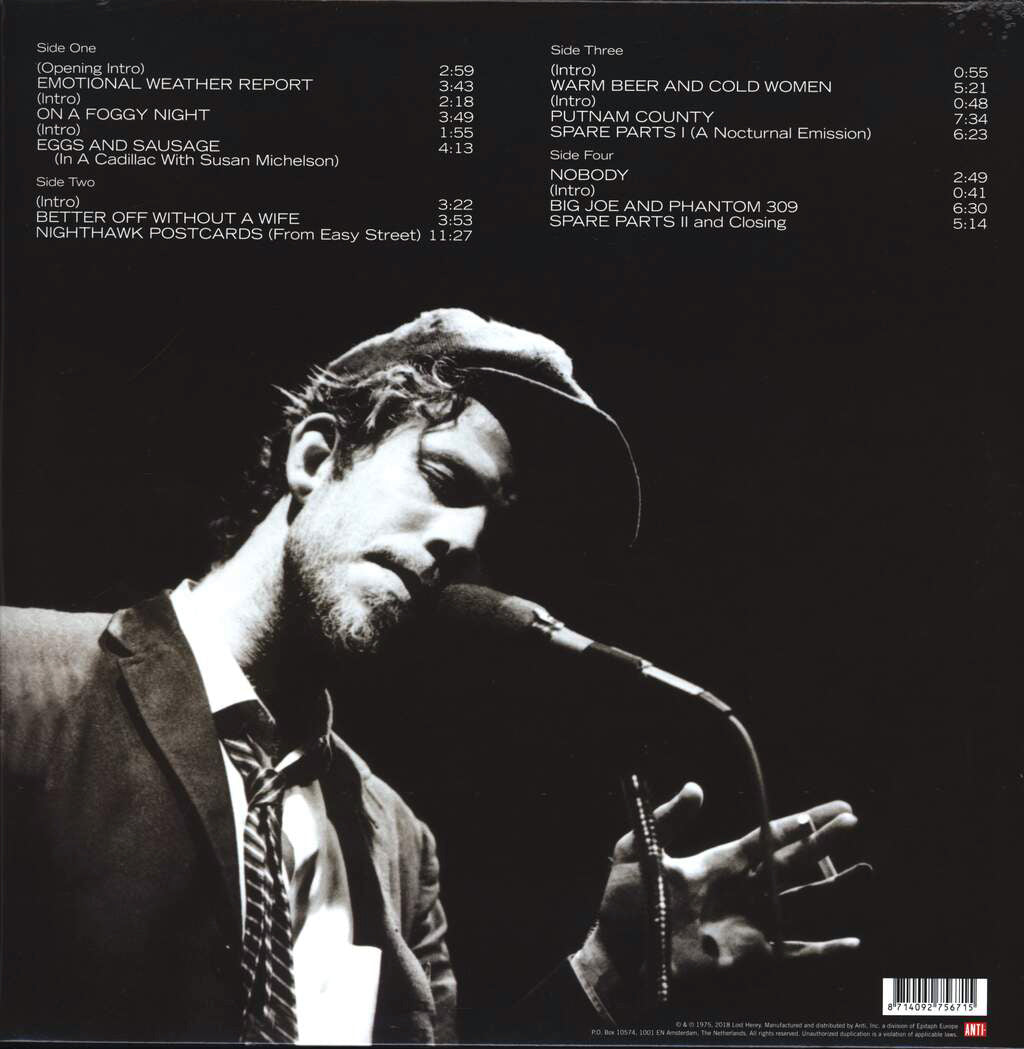 TOM WAITS 2xLP Nighthawks At The Diner