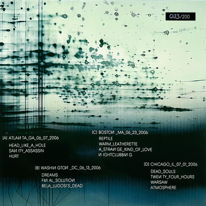 NINE INCH NAILS 2xLP Where Darkness Doubles, Where Light Pours In (Midnite Blue)