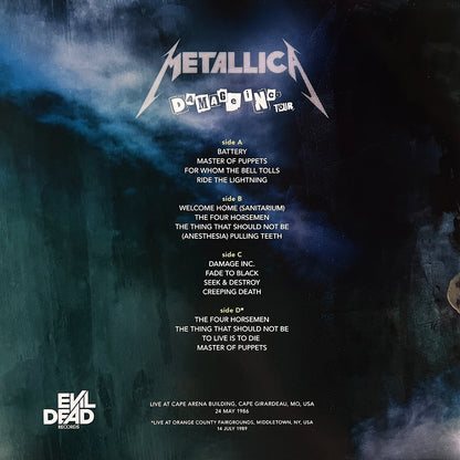 METALLICA 2xLP Damage Inc. Tour (TEST PRESSING)