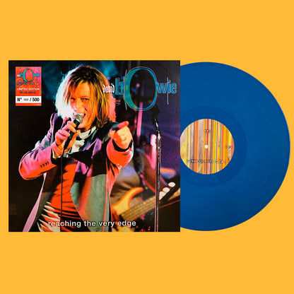 DAVID BOWIE LP Reaching The Very Edge (Blue Coloured Vinyl) Live in Spain