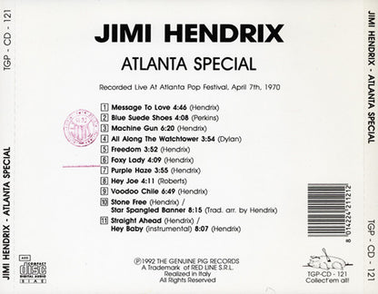 JIMI HENDRIX CD Atlanta Special