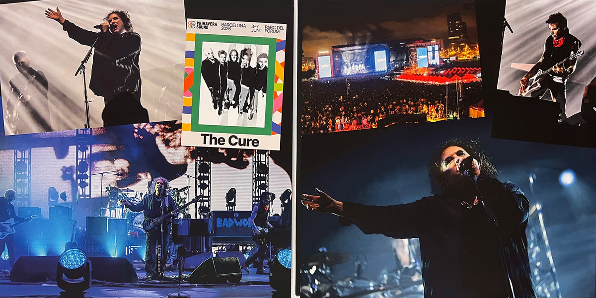 THE CURE 3xLP Primavera Sound Barcelona 2026 (White Coloured Vinyls) 250 Copies