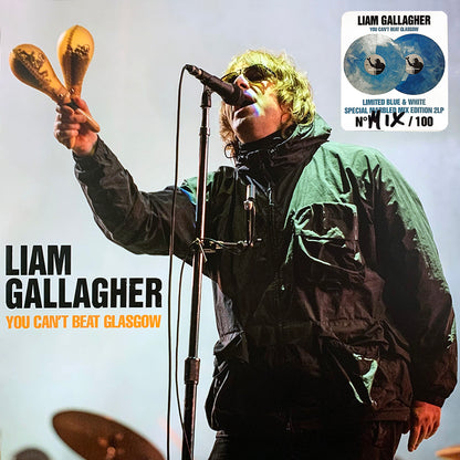 LIAM GALLAGHER 2xLP+CD You Can’t Beat Glasgow (Yellow Blue Marbled Mixed Colour)