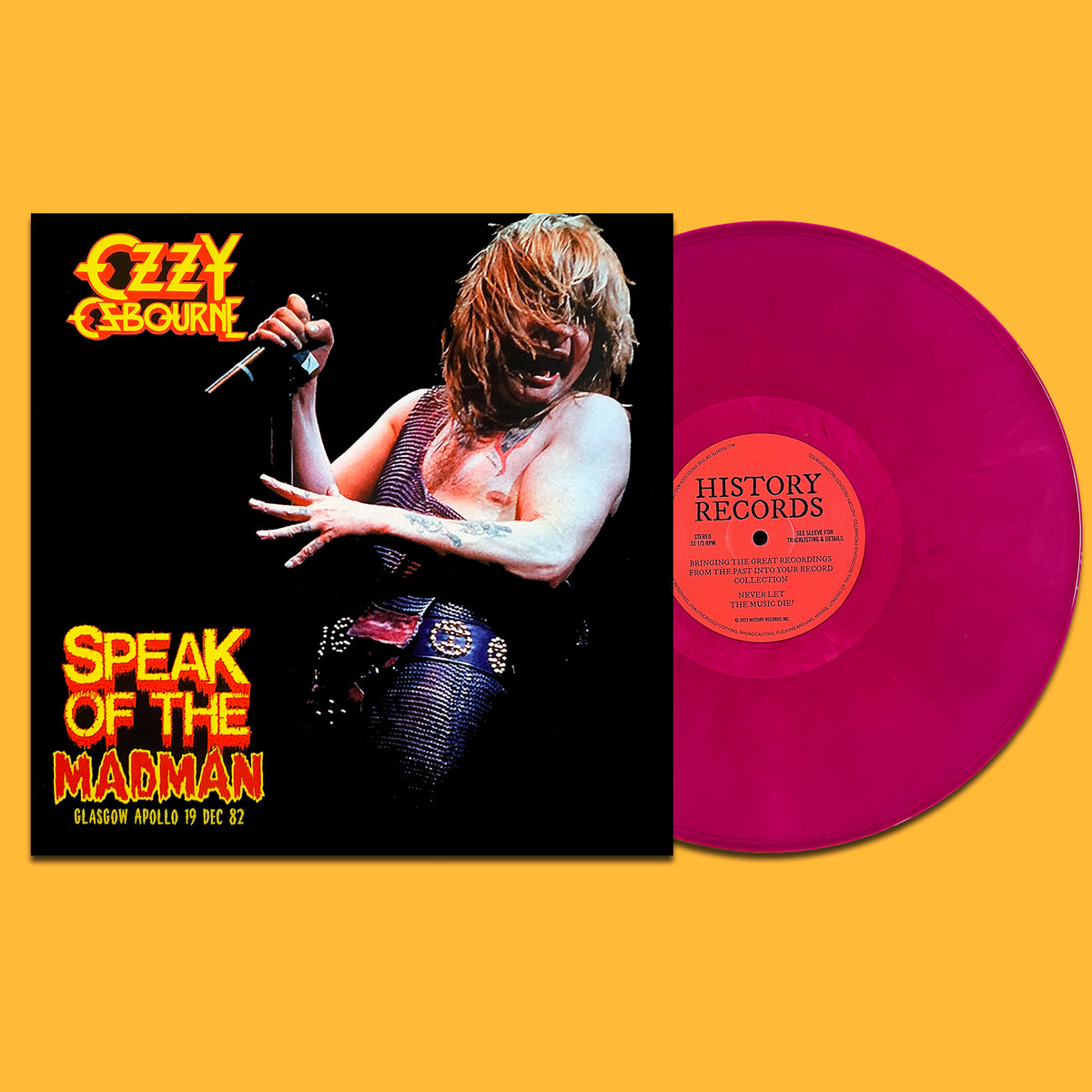OZZY OSBOURNE LP Speak Of The Madman (Purple Translucid Vinyl)