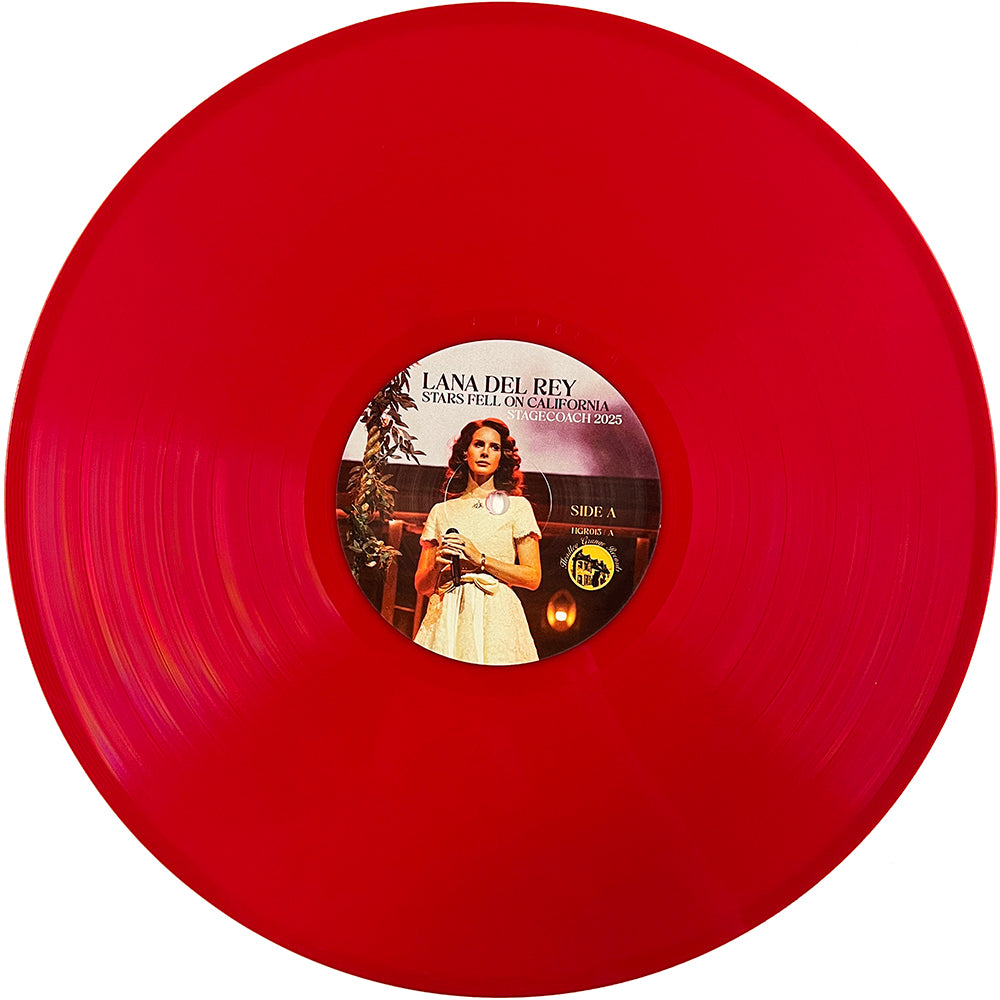 LANA DEL REY LP Stars Fell On California (Red Coloured Vinyl)