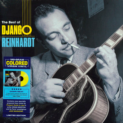 DJANGO REINHARDT LP The Best Of (Yellow Coloured 180 Gram Heavyweight Vinyl)