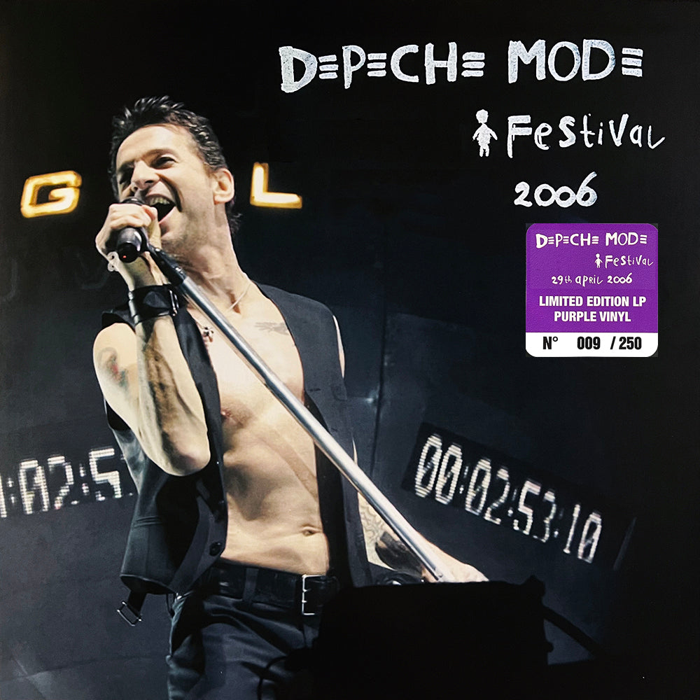 DEPECHE MODE LP Festival 2006 (Purple Colour 250 Numbered Copies)
