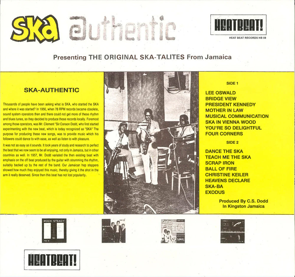 SKATALITES LP Ska Authentic Volume 1