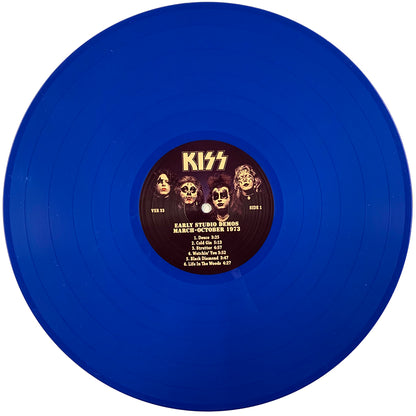 KISS LP Early Studio Demos March-October 1973 (Blue Coloured Vinyl)