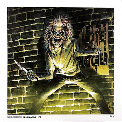 IRON MAIDEN 2xLP Ruskin Arms 1979 (66 Numbered Copies Lithography)