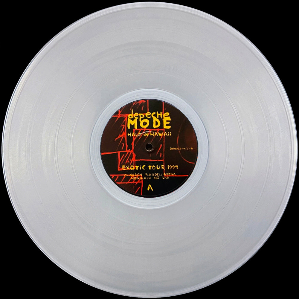 DEPECHE MODE 2xLP Halo In Hawaii (Exotic Tour 1994) (Clear Colour) BENT CORNER