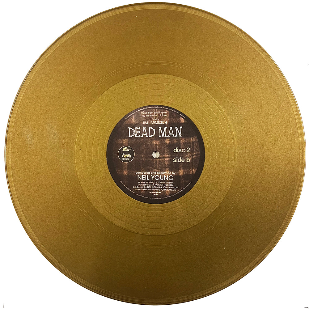 NEIL YOUNG 2xLP Dead Man Ost (Gold Coloured Vinyls with Poster)