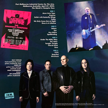 SMASHING PUMPKINS 2xLP Once In A Lifetime (Blue Coloured Vinyls) PROMO