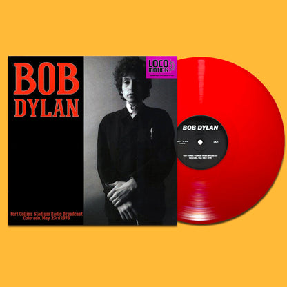 BOB DYLAN LP Fort Collins Stadium Radio Broadcast, Colorado, May 23rd 1976 (Red)