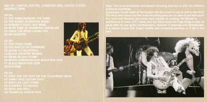 LED ZEPPELIN BOX SET 19xCD Mystery Train - United States Of America 1977